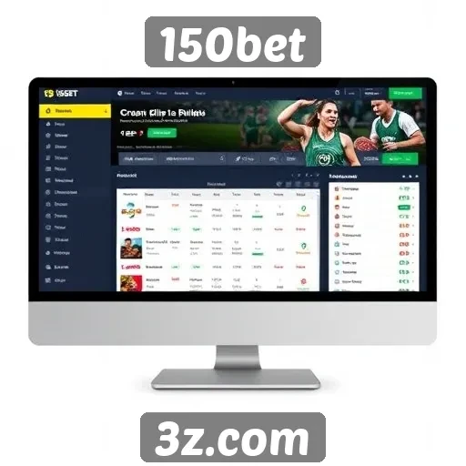 Interface e experiência do usuário no 150bet